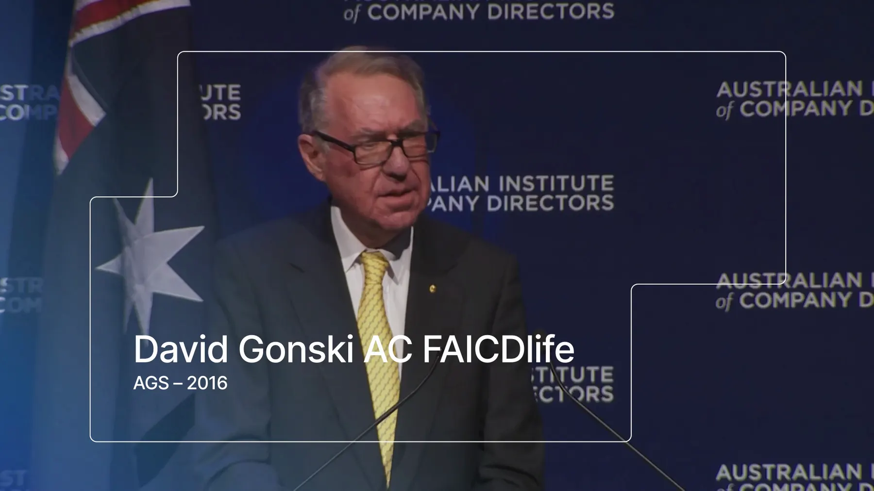 AICD, Decade of Governance